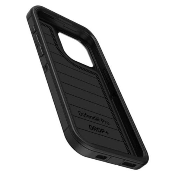 OtterBox iPhone 15 Pro MAX (Only) Defender Series Pro Case - Black, Screenless, - Picture 9 of 10